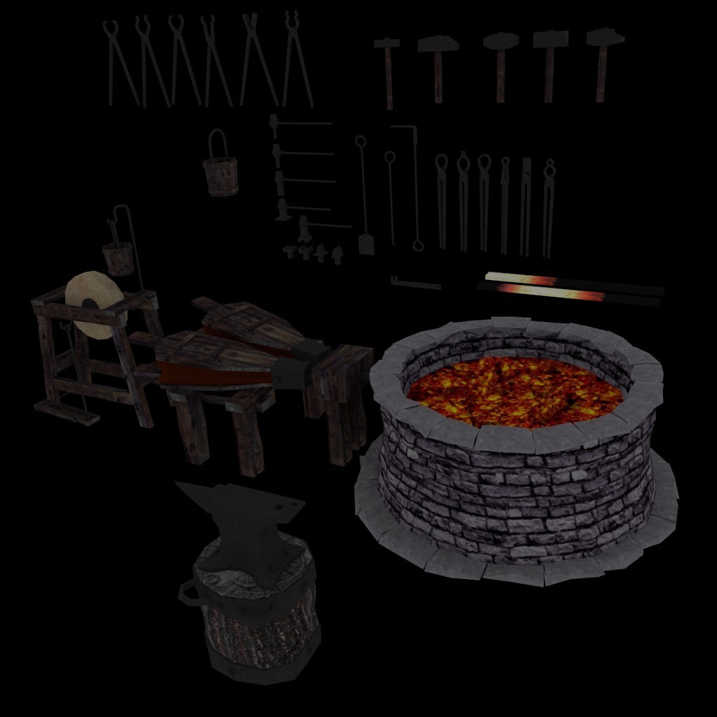 Medieval Smith Pack preview image 1